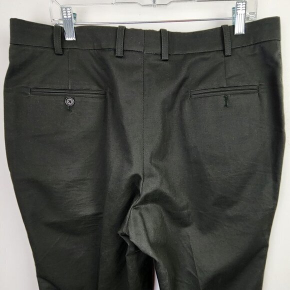 Harry Rosen Bespoke ZEGNA Sartorial Wool Dress Pants Wool Event Luxury Career - Picture 9 of 10